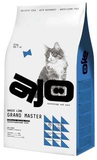 Сухой корм AJO Cat Grand Master для кошек старшего возраста 10 кг
