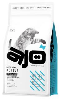 Сухой корм AJO Cat Аctive для активных взрослых кошек 1,5 кг
