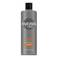 Шампунь Syoss Men power для укрепления волос для поврежденных волос 500 мл