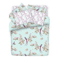 Комплект постельного Mona Liza Bloom полутораспальный поплин разноцветный