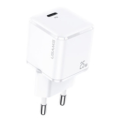 Зарядное устройство Usams Super Si Mini Fast 1C Charger 30W (CC148TC02), белый