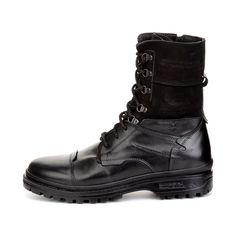 Полусапоги мужские quattrocomforto 336-22MZ-028KN черные 41 RU