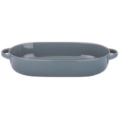 Форма для запекания овальная 39х18,5х6,8 см 2,2 л серая КупитьПосуду.Рф
