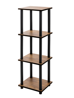 Этажерка деревянная ЛДСП GASTRORAG 1110/4 таксония, 4 полки, 34х30х112.5