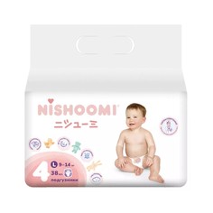 Подгузники Nishoomi 4L (9-14 кг) 38 шт