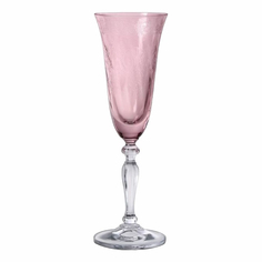 Бокалы для шампанского Precious Pink хрусталь 6 шт