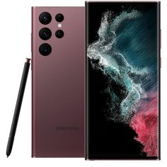 Смартфон Samsung Galaxy S22 Ultra 12/256GB Burgundy (SM-S908EDRHMEA)