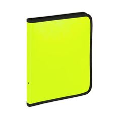 Папка-конверт на молнии с 3-х сторон Attache Neon A5 желтый