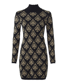 платье мини Free Age W23.JM029M.6030 m черный+бежевый