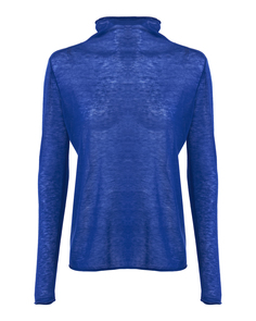 тонкий шерстяной свитер Free Age W23.SW685.2000 xl синий