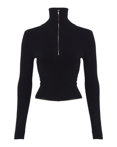 шерстяной джемпер Free Age W23.SW048.2030 m черный