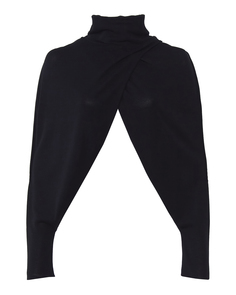 открытый джемпер Free Age S22.JK011.6070 UNI черный