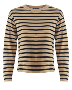 джемпер Free Age W23.JM014S.6030 m бежевый+черный