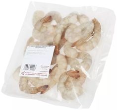 Креветки очищенные с хвостиком 51/60 с соусом варено-мороженые No Brand