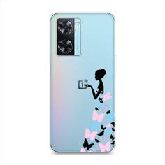 Чехол Awog для OnePlus Nord N20 SE "Платье из бабочек"