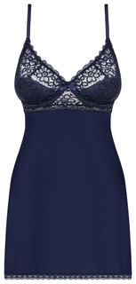 Оригинальная коротенькая сорочка Drimera, темно-синий, L-XL, Obsessive