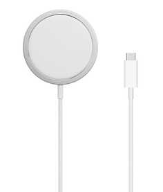 Беспроводное зарядное устройство Apple MagSafe, 15 W белый