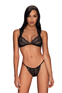 Кружевной комплект Obessive elisetta с оригинальным лифом р. 46-48 Obsessive