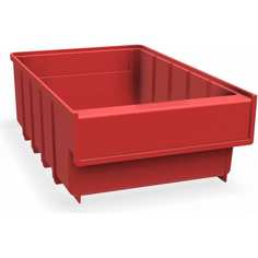 Пластиковый ящик ДиКом Б 300x185x100 красный 18.2012-091