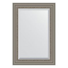 Зеркало настенное в раме Evoform BY 1277 римское серебро
