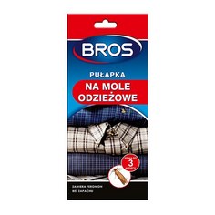 Клеевая ловушка-домик BROS для отлова одежной моли с феромоном
