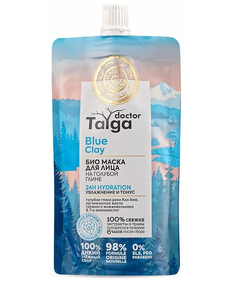 Маска для лица Natura Siberica Doctor Taiga, био увлажнение и тонус, 100 мл