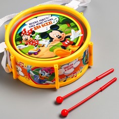 Барабан "Весёлые ноты", Микки Маус и друзья, МИКС Disney