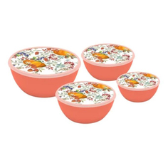 Миски Архимед с крышкой 4 шт