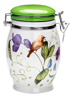 Банка для хранения LORAINE Птичка 900 мл LR (х24)