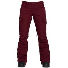 Спортивные брюки Burton Wb Gloria Pt, sangria, XL