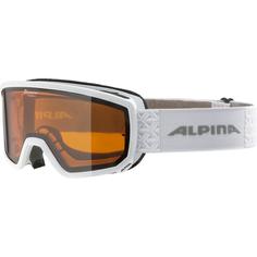 Очки Горнолыжные Alpina 2022-23 Scarabeo S White Gloss