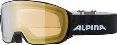 Очки Горнолыжные Alpina 2022-23 Nakiska Q-Lite Black Matt