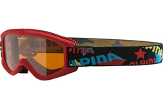 Очки Горнолыжные Alpina Carvy 2.0 Red Matt