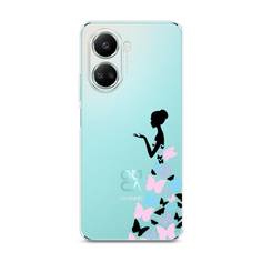 Чехол Awog для Huawei nova 10 SE "Платье из бабочек"