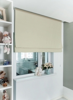 Римские шторы из блэкаута, Моя Штора, цвет Шампань