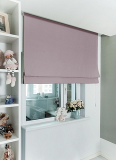 Римские шторы из блэкаута, Моя Штора, цвет Пудровый