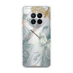 Чехол Awog для Huawei Mate 50 "Тени стрекоз"
