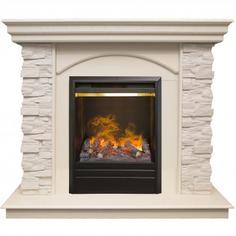 3D-электрокамин Elford WT c очагом 3D Olympic Real Flame