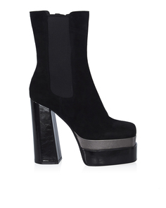 Ботильоны женские JEFFREY CAMPBELL DANCE-QUN черные 40 RU