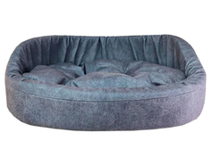 Диван для животных HOMEPET Микровелюр Leather 43 см х 38 см х 15 см