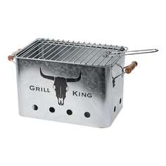 Барбекю-гриль Koopman bbq нержавеющая сталь 33,5 x 22 см