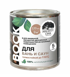 Воск Mighty oak для бань и саун, 220 мл