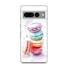 Силиконовый чехол "Пирамидка макарони 2" на Google Pixel 7 Pro / Гугл Пиксель 7 Про Awog