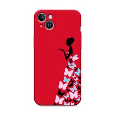 Чехол Awog 15353-1 для Apple 14 Pro Max "Платье из бабочек"