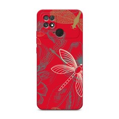 Чехол Awog 315853-1 для Xiaomi Poco C40 "Тени стрекоз"
