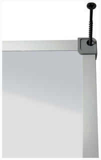 Доска магнитно-маркерная Boardsys 20Ф60 Ecoboard лак белый 60x90см алюминиевая рама