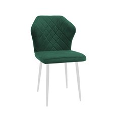 Стул M-Group Ницца изумрудный белые ножки