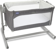 Кроватка Chicco Next2Me Magic Moon Grey 7970177