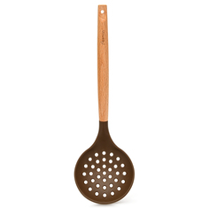 Шумовка Fissman Chef’s tools 32,5см, силикон, дерево 1463_