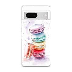 Силиконовый чехол "Пирамидка макарони 2" на Google Pixel 7 / Гугл Пиксель 7 Awog